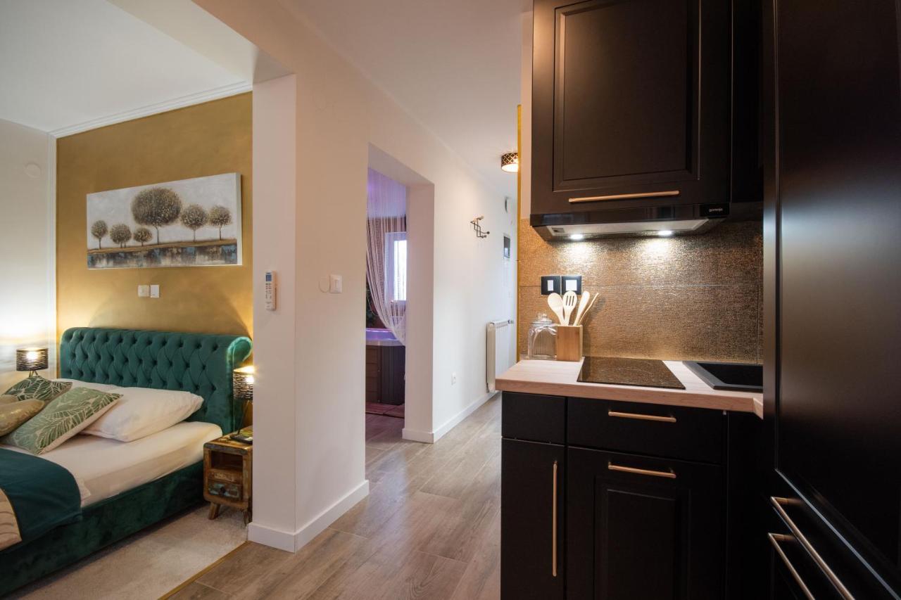Wellness Studio D'Or - Exclusive New Apartment With Whirlpool, Sauna, Sunny Terrace, Private Parking Poreč Exteriör bild